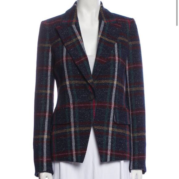 Veronica Beard Plaid Blazer - Picture 3 of 5